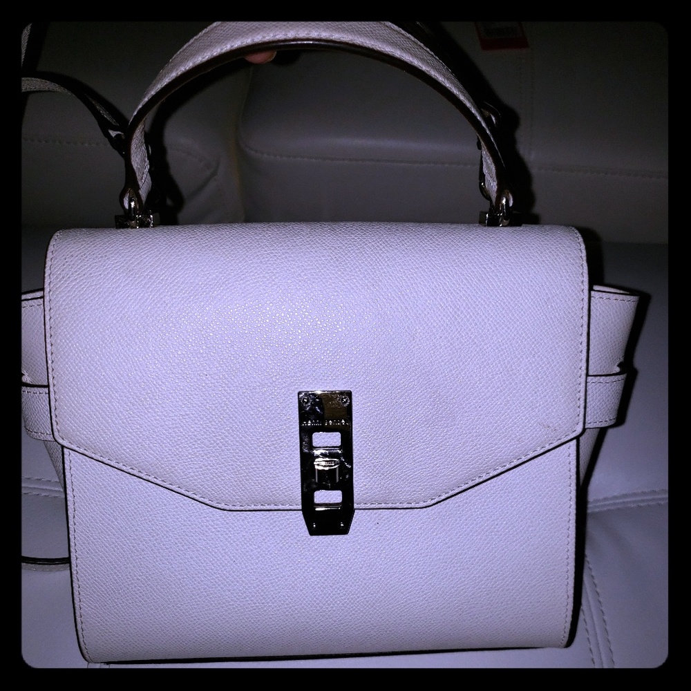Henri Bendel White Handbag